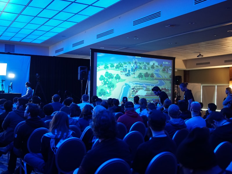 Tournament night crowd